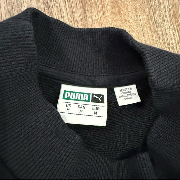 Puma X Pepsi Cola Sweatshirt Collaboration Unisex Med Black Streetwear Pullover - Picture 5 of 10